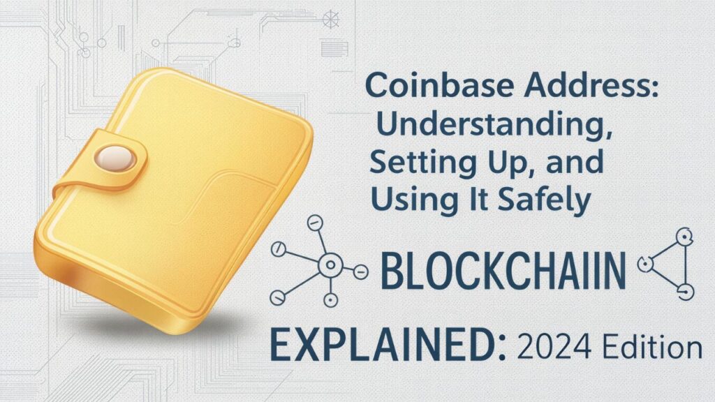 Coinbase Address: Understanding, Setting Up, and Using It Safely