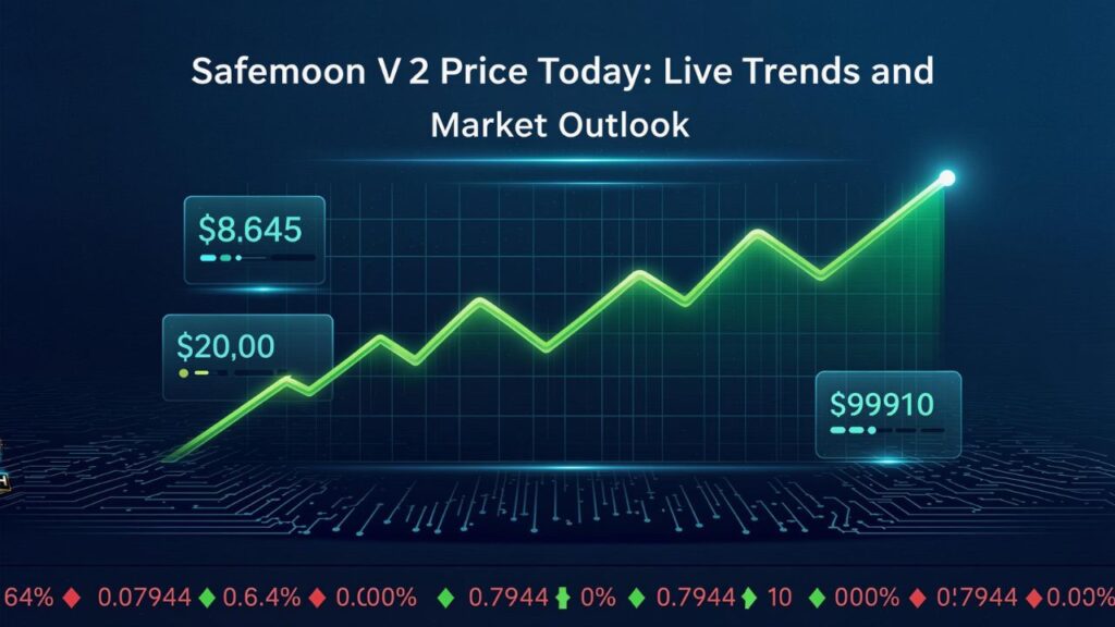 SafeMoon V2 Price Today: Live Trends and Market Outlook