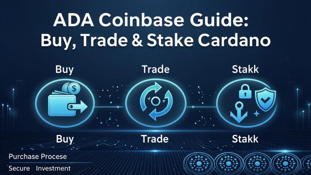 ADA Coinbase Guide: Buy, Trade & Stake Cardano