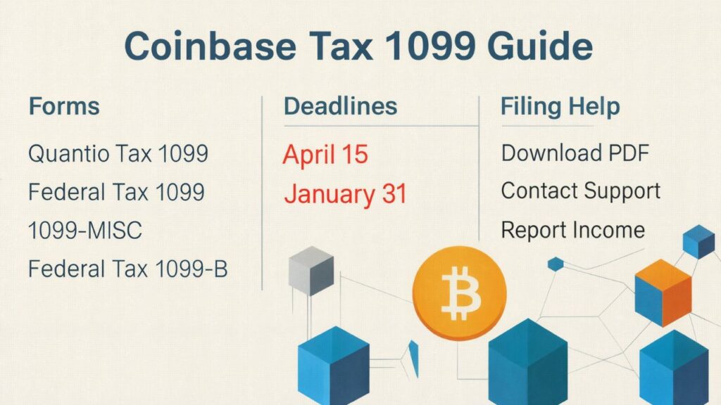 Coinbase Tax 1099 Guide: Forms, Deadlines and Filing Help