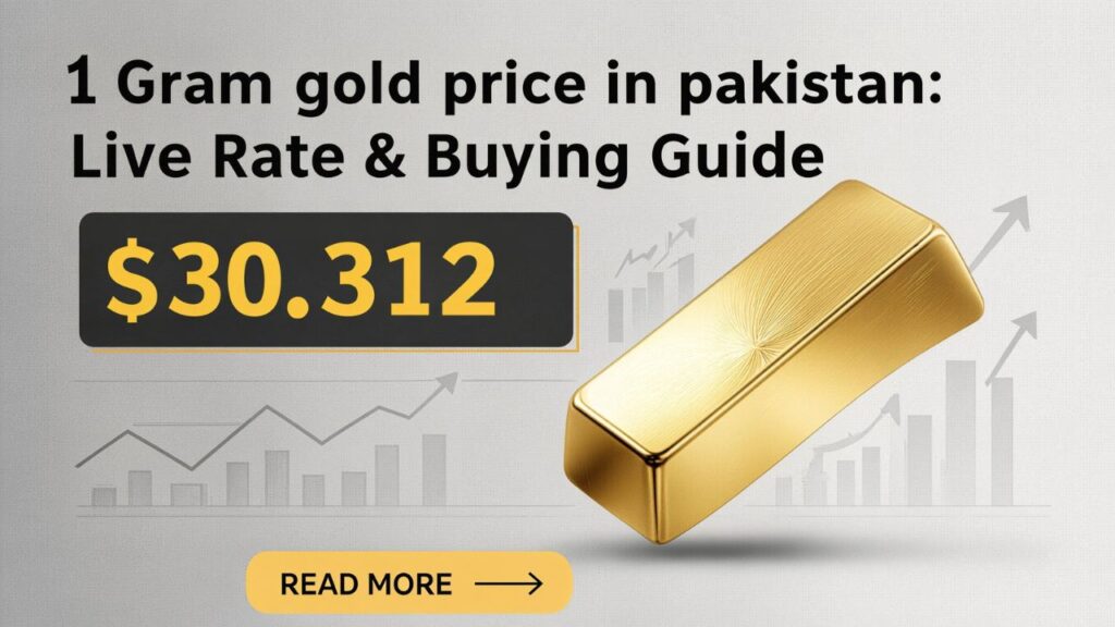1 Gram gold price in pakistan: Live Rate & Buying Guide

