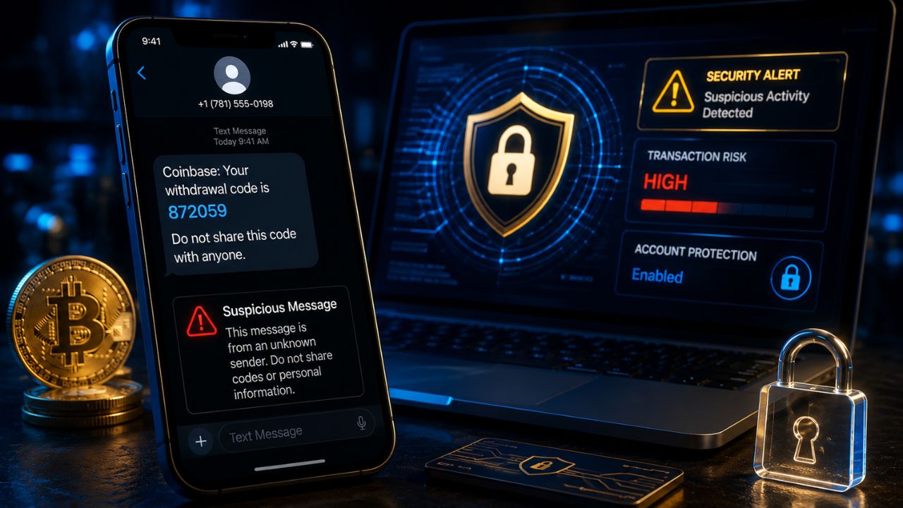 Coinbase Withdrawal Code Text Scams Explained